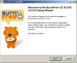 Burn4Free Setup